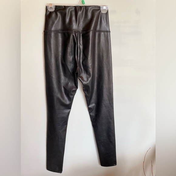 EUC Cloth By Design Buttery Soft Vegan Leather Leggings Black S - Picture 13 of 13